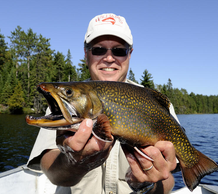 World Class Speckle Trout Fishing in Algonquin Park Northern Ontario